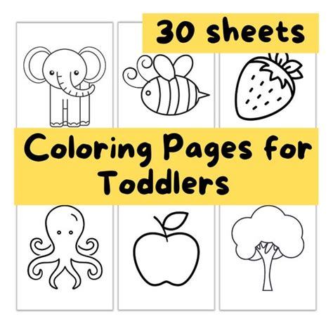 Printable Coloring Pages For Toddlers
