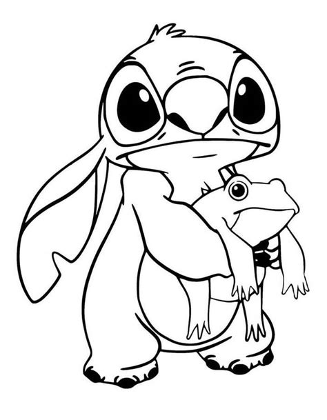 Printable Coloring Pages Stitch