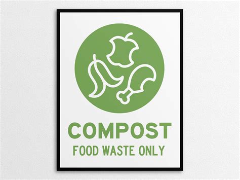 Printable Compost Sign
