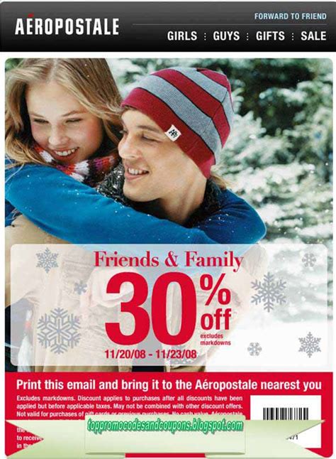 Printable Coupons For Aeropostale