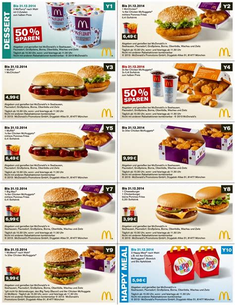 Printable Coupons For Mcdonalds