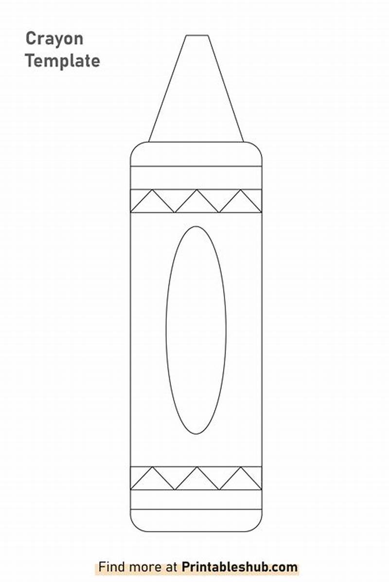 Printable Crayon Pattern