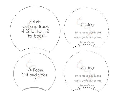 Printable Diy Mickey Mouse Ears Template