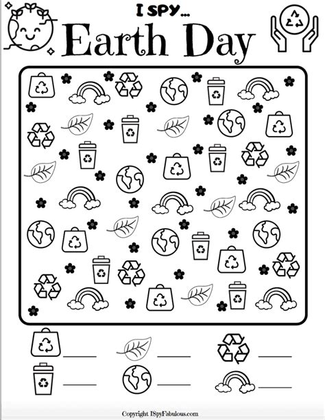 Printable Earth Day Activities