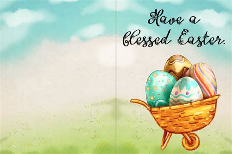 Printable Easter Postcards