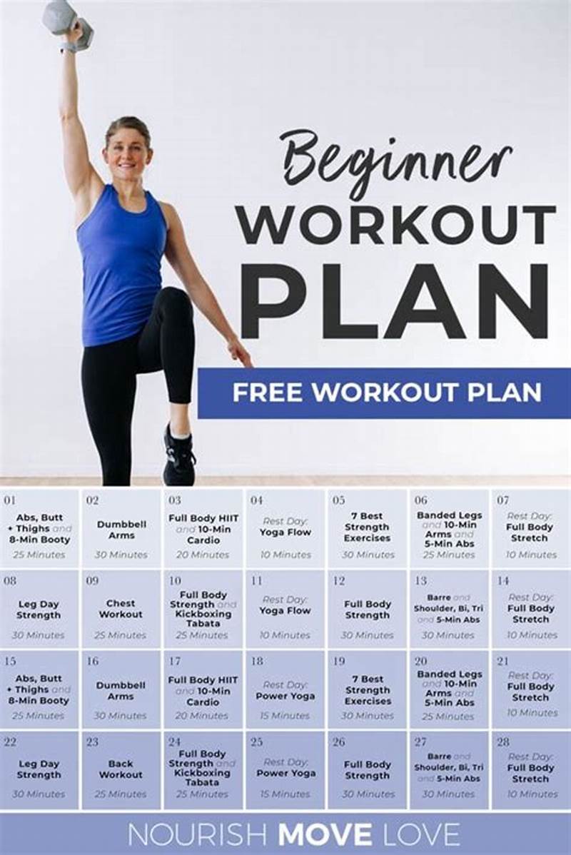 Printable Exercise Program For Beginners