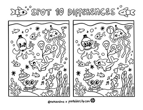 Printable Find The Difference Puzzles For Adults