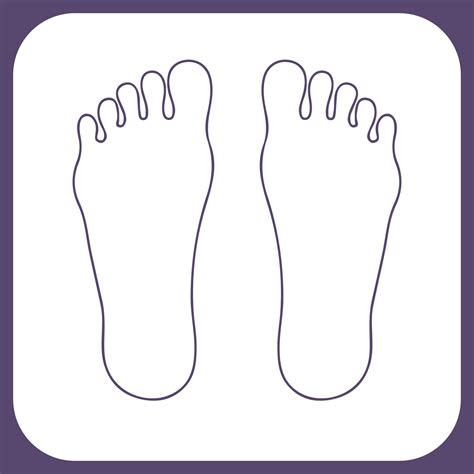 Printable Footsteps