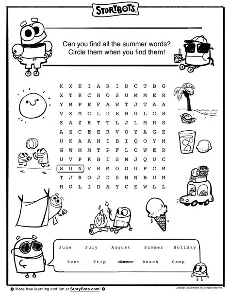 Printable Fun Activity Pages