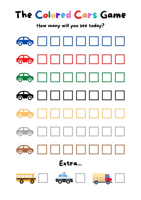 Printable Games For The Car