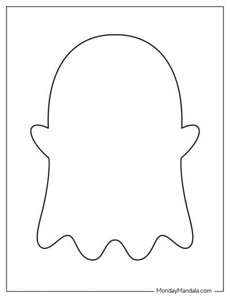 Printable Ghost Outline
