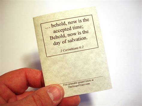 Printable Gospel Tracts
