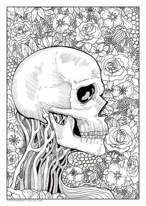 Printable Gothic Coloring Pages