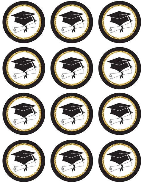 Printable Graduation Cap Topper