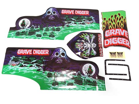 Printable Grave Digger Decals