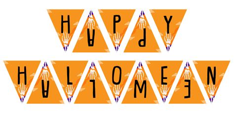 Printable Halloween Banner Free