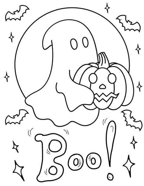 Printable Halloween Pictures To Color