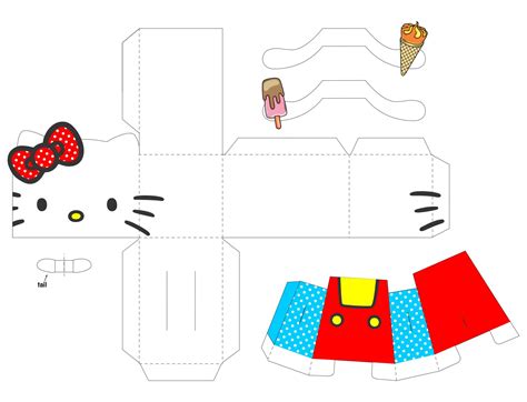 Printable Hello Kitty Crafts
