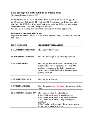 Printable Hicf