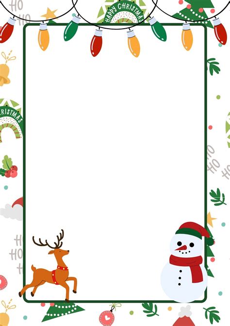 Printable Holiday Borders