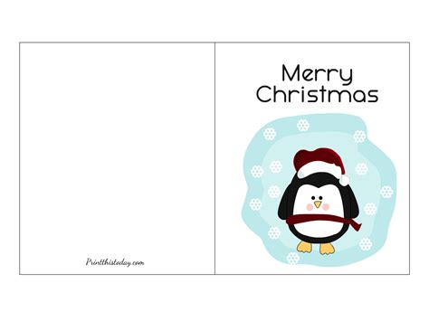 Printable Holiday Card