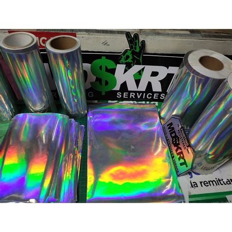 Printable Holographic Vinyl