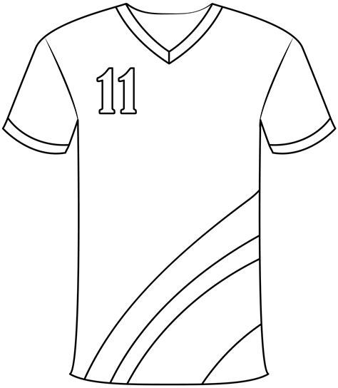 Printable Jersey Template
