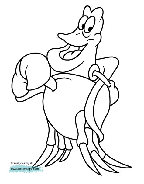 Printable Little Mermaid Characters