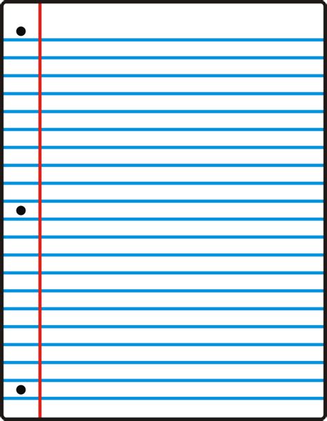 Printable Loose Leaf Paper