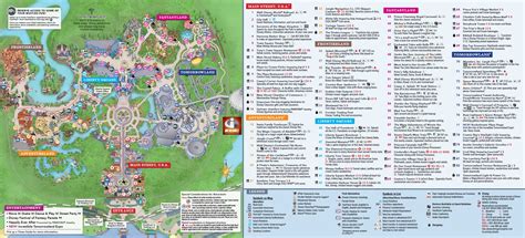 Printable Magic Kingdom Park Map