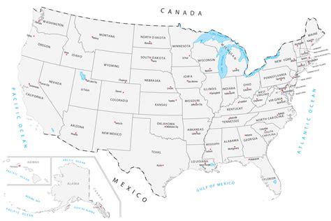 Printable Maps Of United States