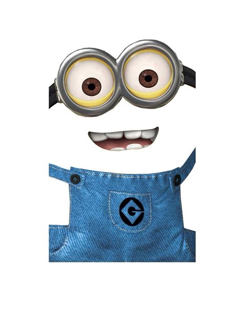 Printable Minion Overalls
