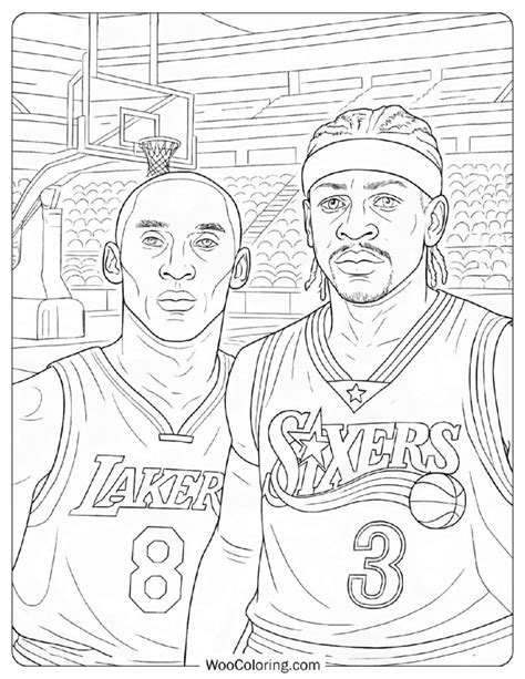 Printable Nba Coloring Pages
