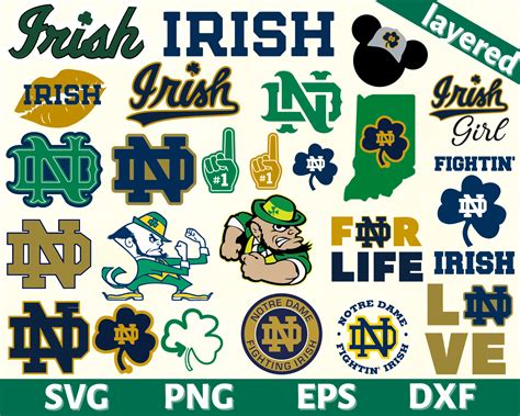 Printable Notre Dame Logo