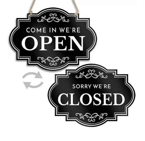 Printable Open And Closed Signs
