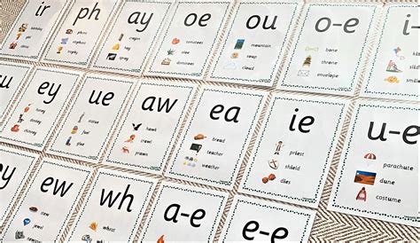 Printable Phonics Flashcards