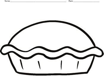 Printable Pie Template