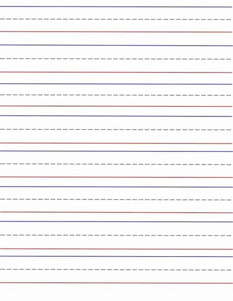 Printable Practice Writing Paper