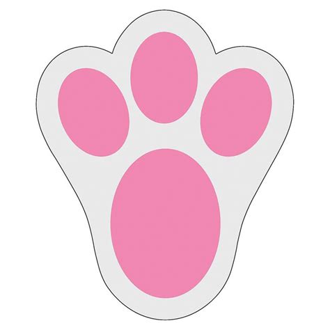 Printable Rabbit Paw Prints