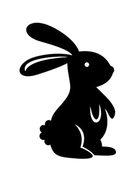 Printable Rabbit Stencil