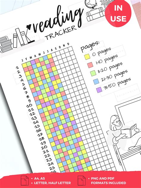Printable Reading Tracker