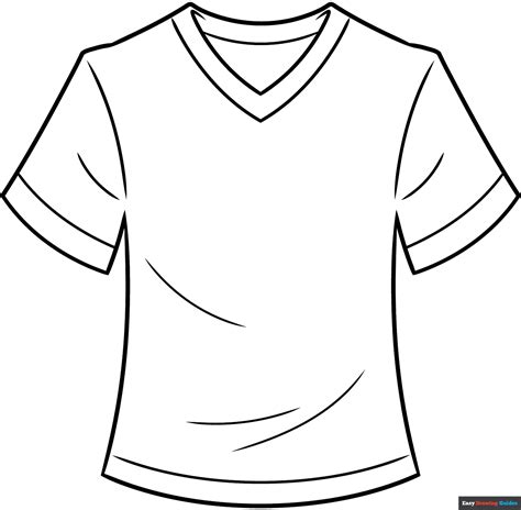 Printable Shirt Coloring Page