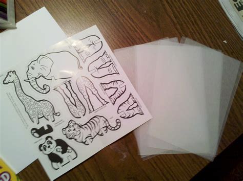 Printable Shrinky Dink