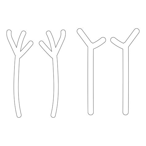 Printable Snowman Arms