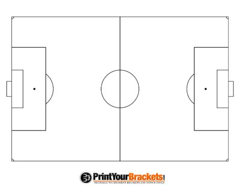 Printable Soccer Field Layout