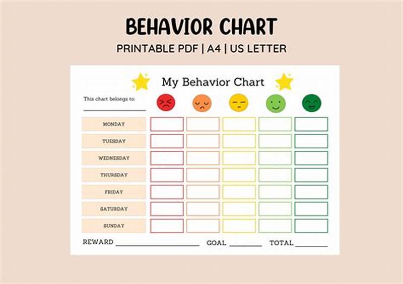 Printable Sticker Charts For Good Behaviour