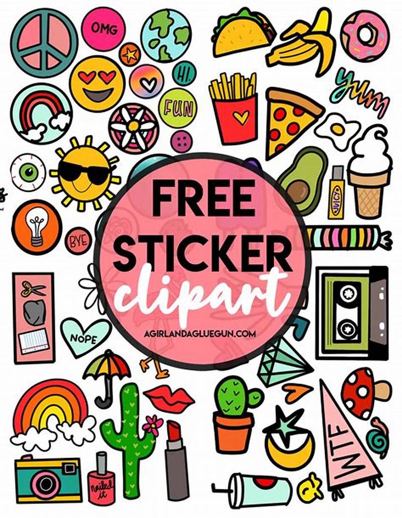 Printable Sticker Sheets
