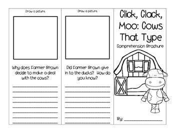 Printable Story Click Clack Moo Journeys Second Grade Lesson 11utube