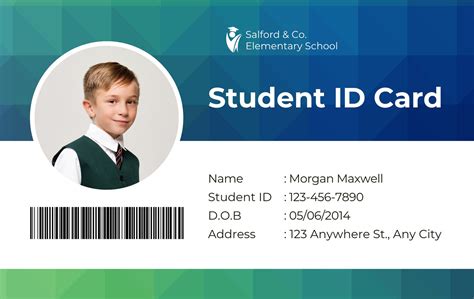 Printable Student Id