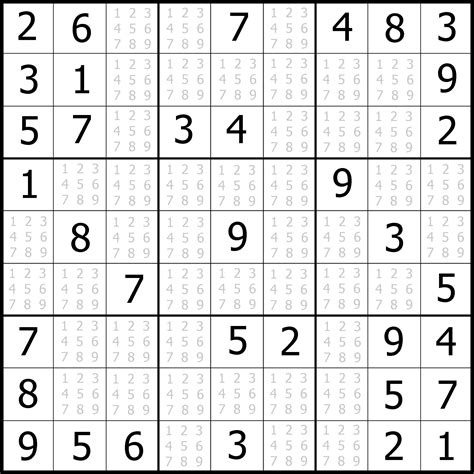 Printable Sudoku Puzzles With Answers